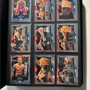 2025 Topps Chrome UFC Complete Base Set (200 Cards)  Max Holloway Chase included
